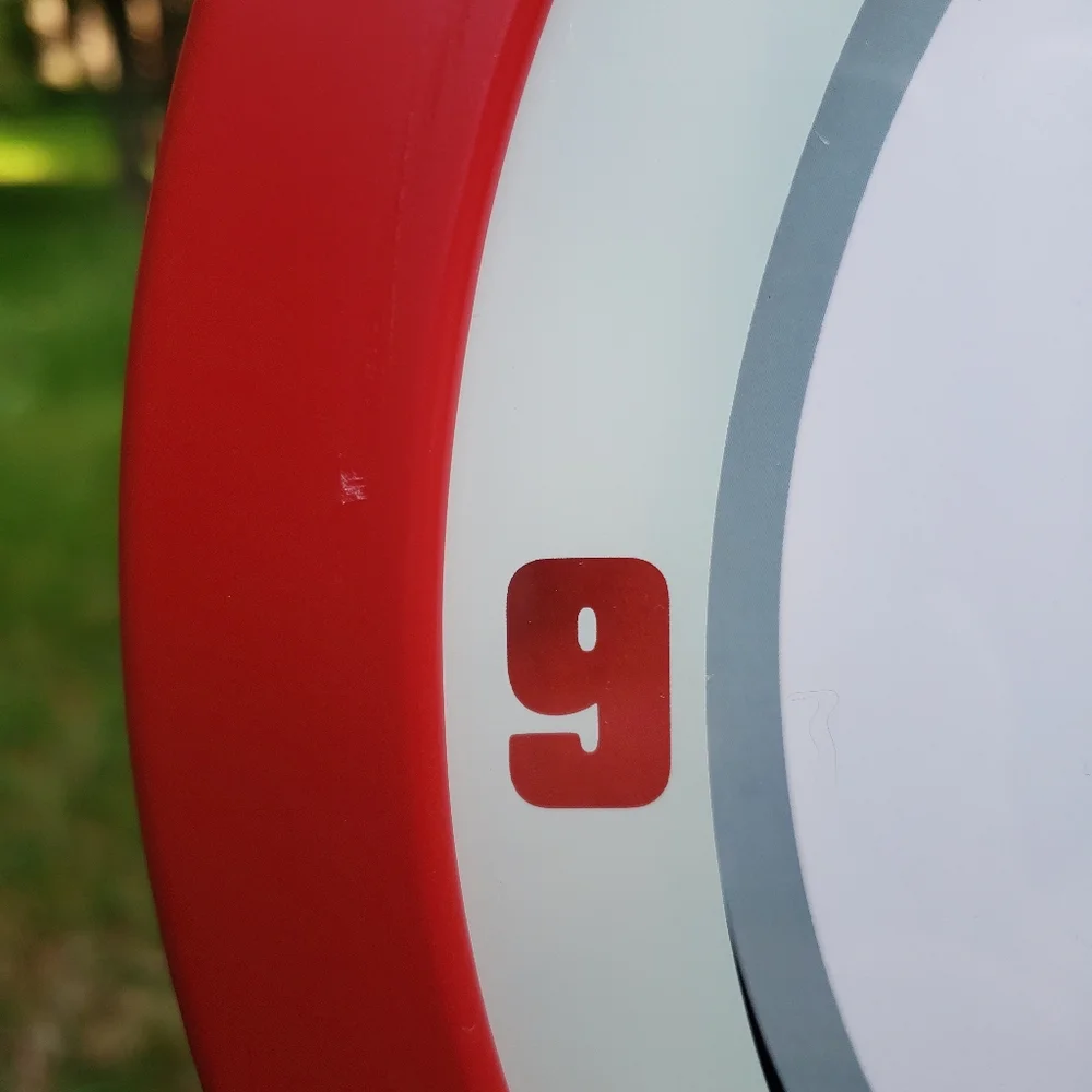 OHIO STATE BUCKEYES Round Manual Wall Clock - 11.25" Diameter - Picture 7 of 11